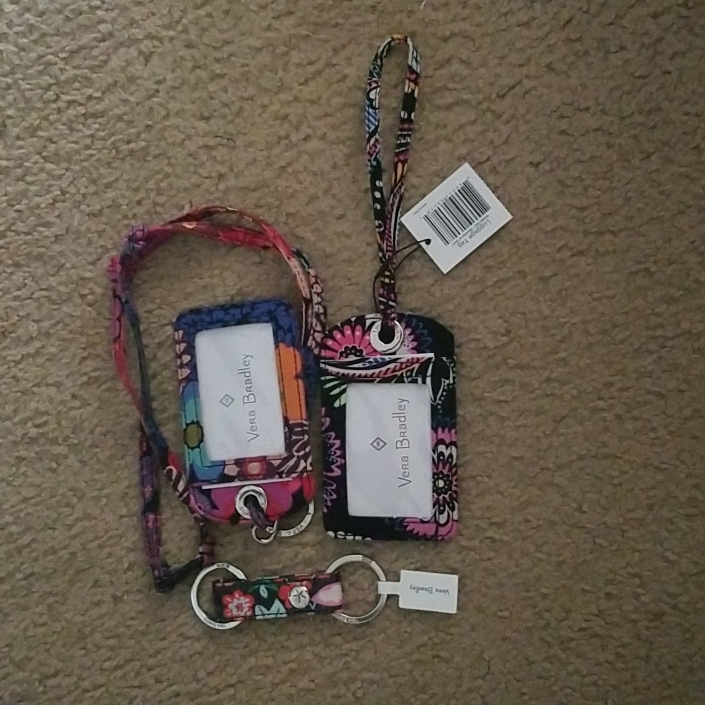 🎄Vera Bradley 3 piece set🎄🎄🎄🎄🎄🎄🎄
